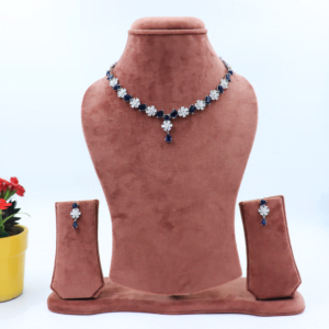 Abhedya Zirconia Necklace Set