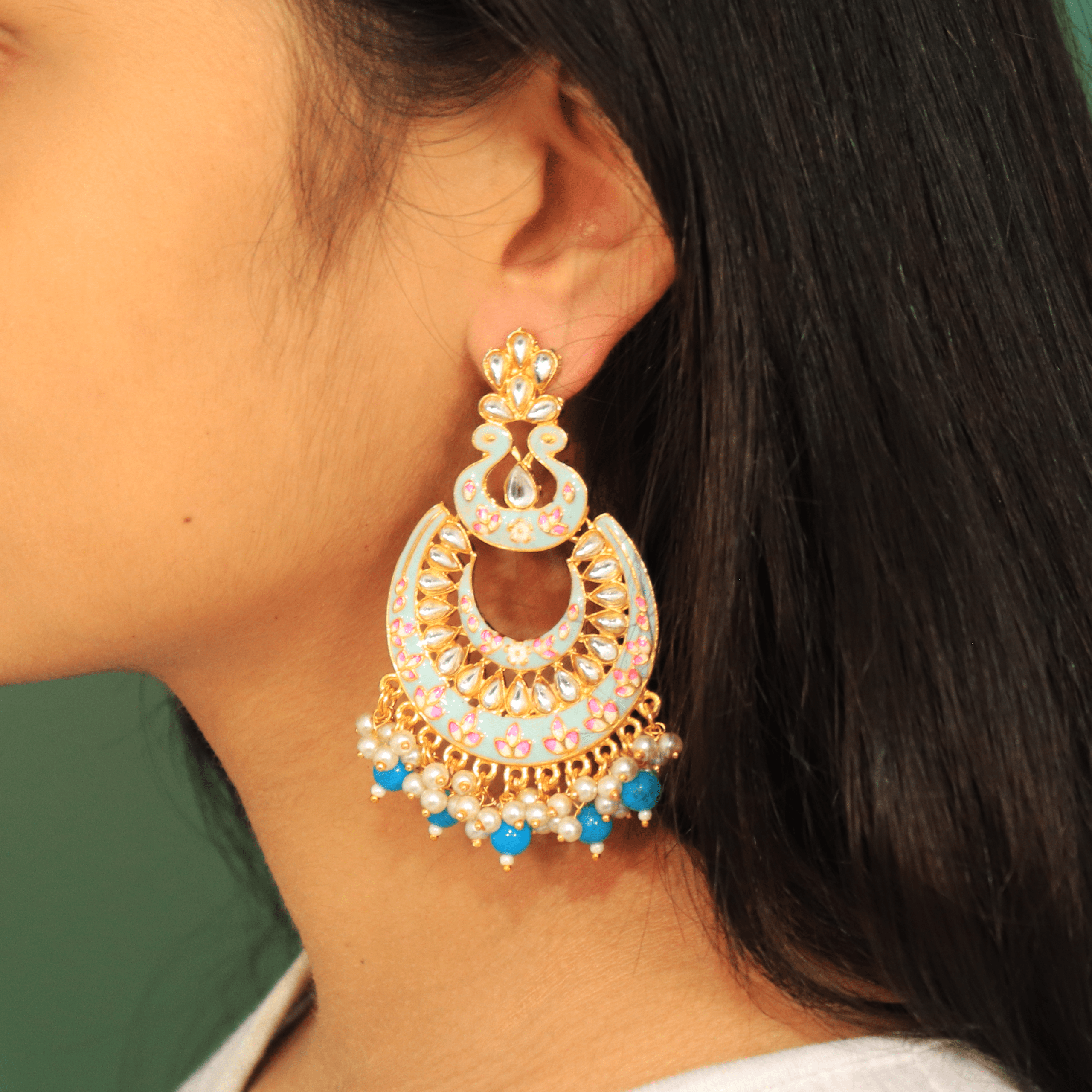 Sky Meena Jhumka